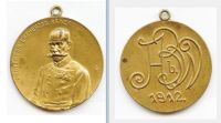 Medaille Gewerbe- und Gartenausstellung in Baden bei Wien 1912 Spende von LC Wieman